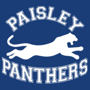 Paisley Panthers Jump - Youth Zone Performance Hooded Shirt Design